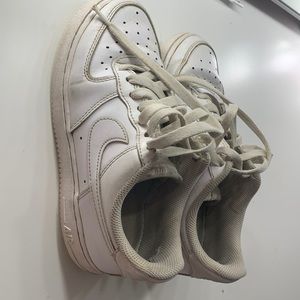 white Nike Air Force 1 size 5 (woman’s)